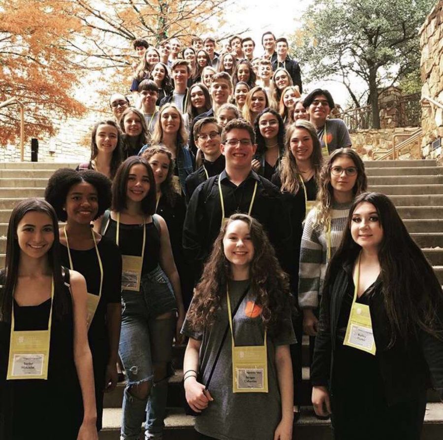 Theatre students compete at 2019 Texans Thespians Festival, 20 national qualifiers advance