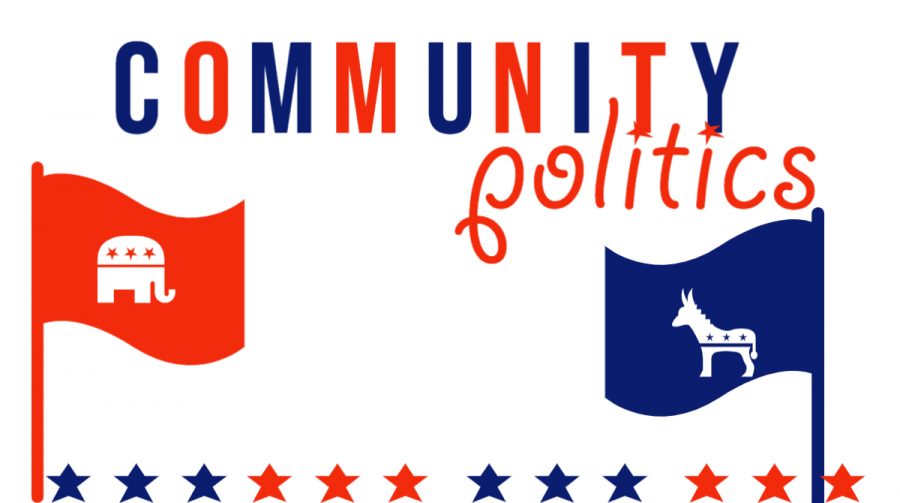 Community members promote political beliefs for nearing election