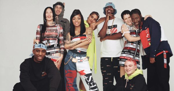 Tommy Hilfiger collaboration with luxury streetwear brand Aries.